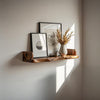 L23 Ergo: Handmade Wooden Floating Shelves, Modern wall decor live edge wall shelf