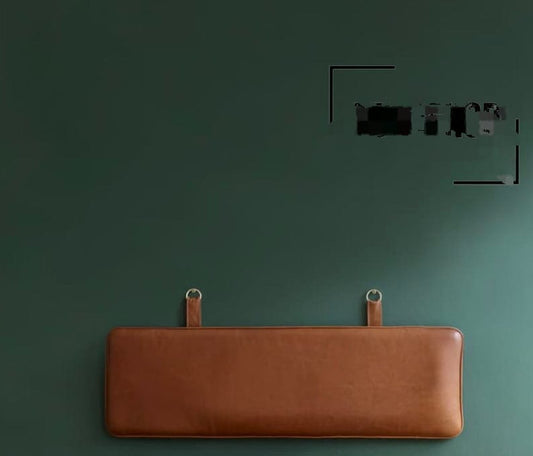 leatherette accent bench entryway setting
