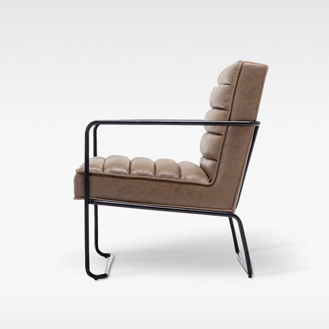 metal chair frame detail