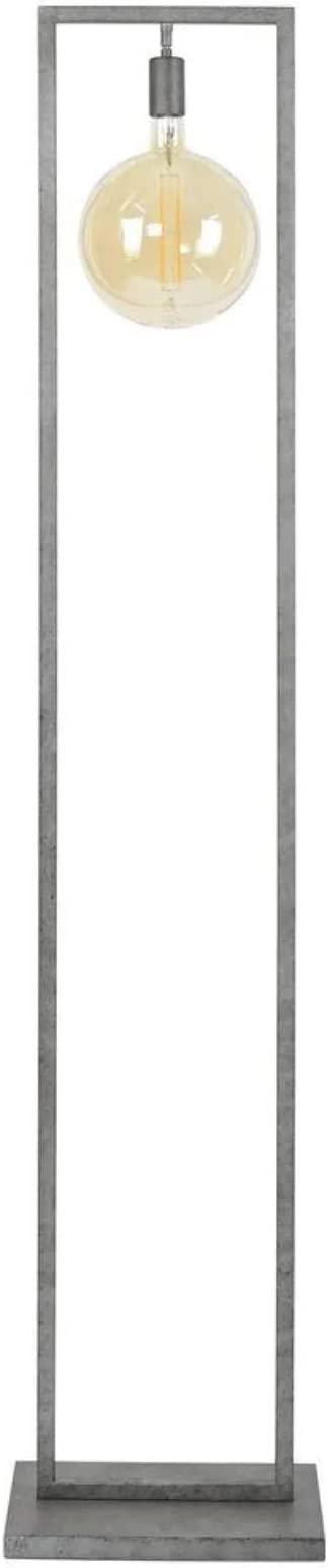 modern metal floor lamp base close-up