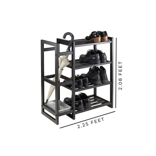 Umbrella Stand with Shoe Rack