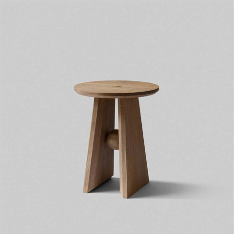 upholstered stool living room setting