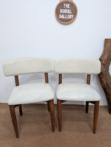 wooden dining chair matte finish